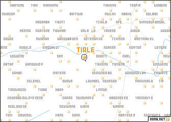 map of Tiale