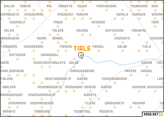 map of Tialé