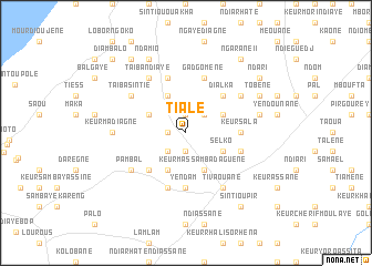 map of Tialé