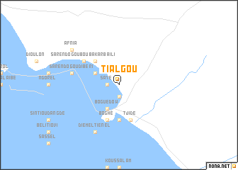 map of Tialgou