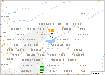 map of Tiāl