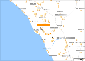 map of Tiambokh