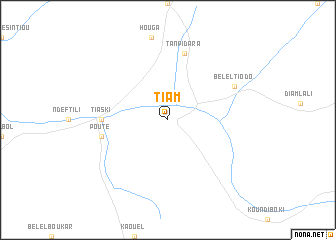 map of Tiam