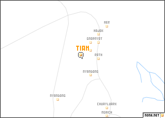 map of Tiam