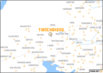 map of Tianchakeng