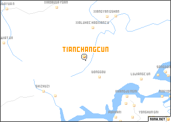 map of Tianchangcun