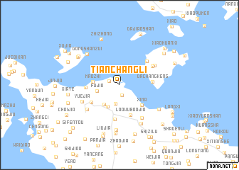 map of Tianchangli