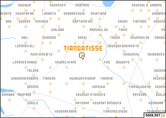 map of Tianda Tissé