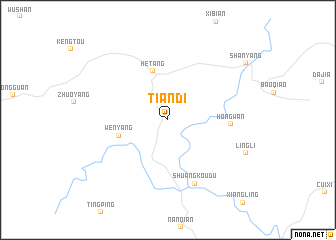 map of Tiandi