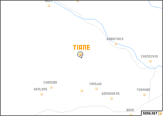 map of Tian\