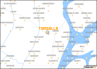 map of Tiangalla