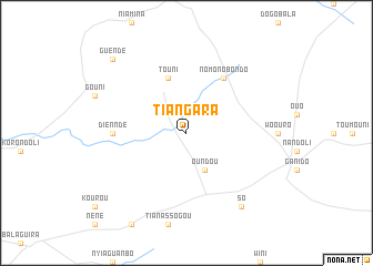 map of Tiangara