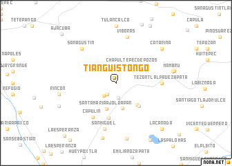 map of Tianguistongo