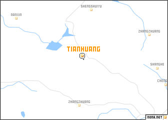 map of Tianhuang
