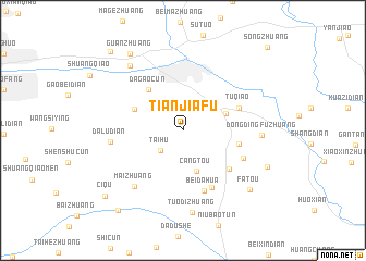 map of Tianjiafu