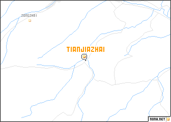 map of Tianjiazhai