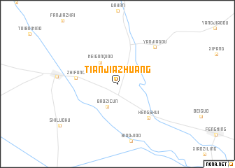 map of Tianjiazhuang