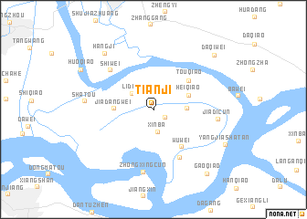 map of Tianji