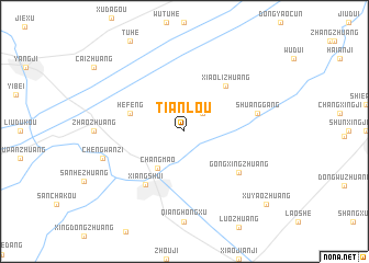 map of Tianlou