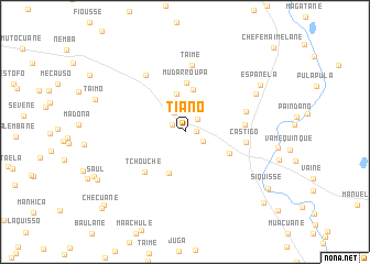 map of Tiano