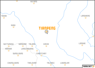 map of Tianpeng