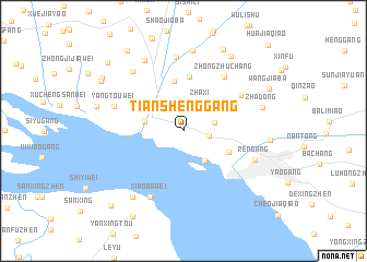 map of Tianshenggang