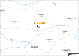 map of Tianshi