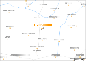 map of Tianshuipu