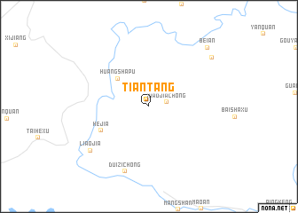 map of Tiantang