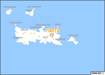 map of Tiantu