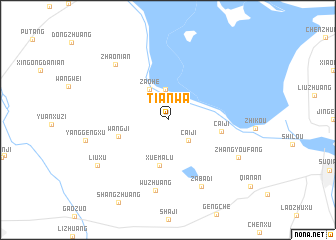 map of Tianwa