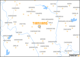map of Tianxiang