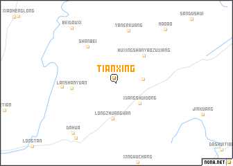 map of Tianxing