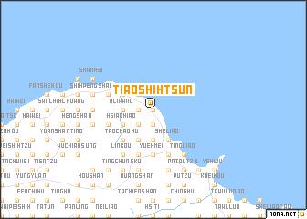 map of T\