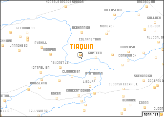 map of Tiaquin