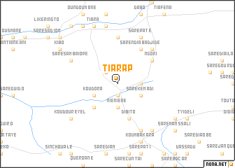 map of Tiarap