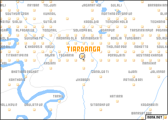 map of Tiārdānga