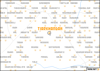 map of Tiarkhandam
