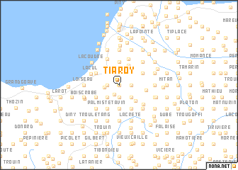 map of Tiaroy