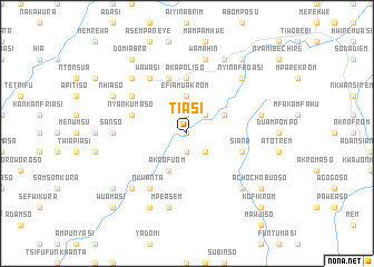 map of Tiasi