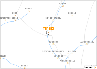 map of Tiaski