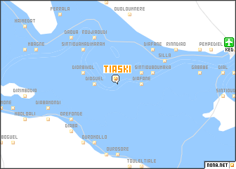 map of Tiaski