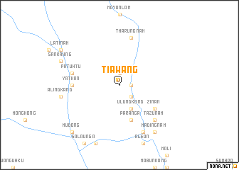 map of Tiawang