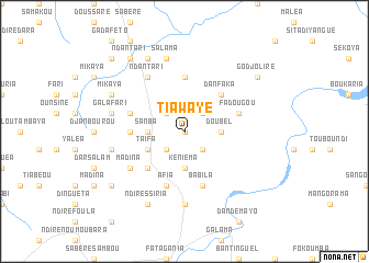 map of Tiawaye