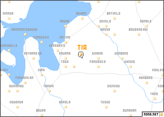 map of Tia