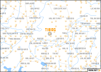 map of Tibag