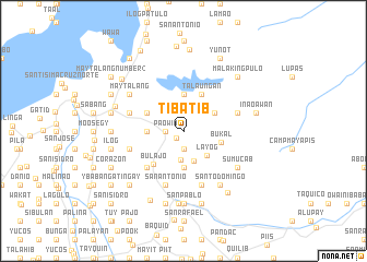 map of Tibatib