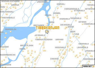 map of Tibba Kānjan