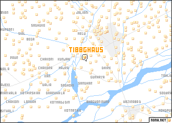 map of Tibb Ghaus