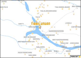 map of Tibbi Lundān